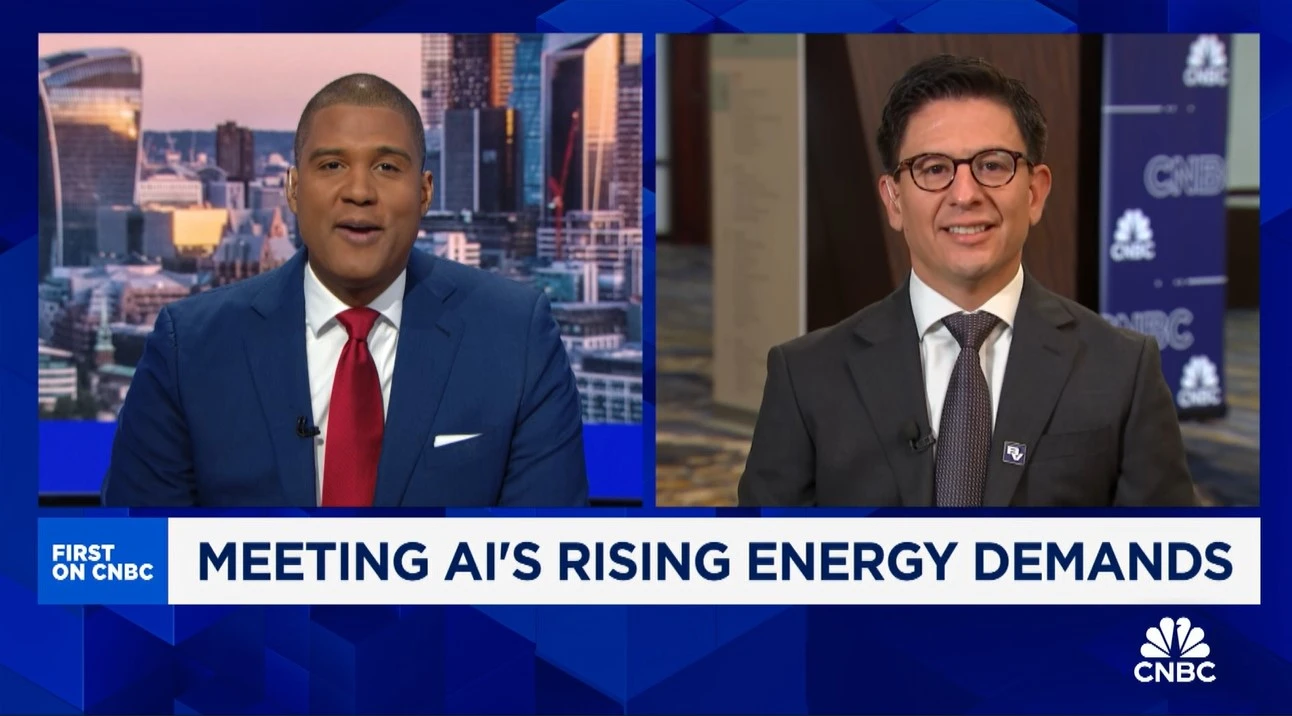 CNBC feature: Meeting AI’s rising energy demands